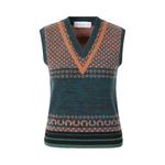 Жилеты Dries Van Noten Fitted Cashmere Blend Vest 'Bottle' 1