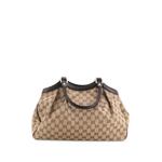 Sukey GG Canvas with Leather Medium tote bag 2