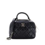 Стеганая мини-сумка Trendy CC Bowling Bag Quilted Lambskin 1