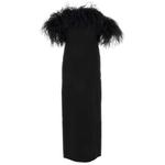 Платье миди Crepe Couture с вышивкой 1