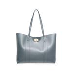 Bayswater grained leather tote bag 1
