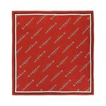 Шарфы Givenchy Shadow Square Scarf In Silk 'Red' 2
