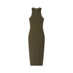 Платья Fear of God Essentials Soft Rib Racerback Dress 'Moss' 2