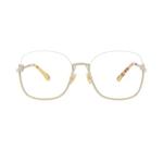 Очки Chloé Square Metal Optical Frames 'Gold/Transparent' 1
