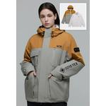 Унисекс 3-в-1 пуховик с цветными блоками GORE-TEX 1