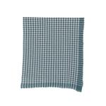 checked fringed scarf 1