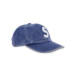 Снэпбэки Supreme Pigment Canvas S Logo 6-Panel 'Темно-синий' 2
