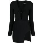 cut-out long-sleeve minidress 1