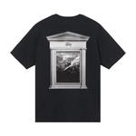 Футболки Stussy Surf Tomb Pigment Dyed Tee 'Black' 2