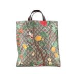 Convertible Soft Open Tote Tian Print GG Coated Canvas Tall satchel 3