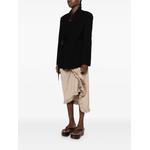 Anagram-embroidered layered-cuff blazer 3