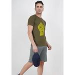 Футболка Revolution Hand Graphic Olive Cotton Short Sleeve Regular Fit 3