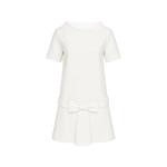 bow-detail mini dress 1