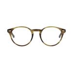 Очки Gucci Round-Frame Acetate Optical Frames 'Havana Havana Transparent' 1