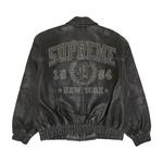 Кожаные куртки Supreme Gem Studded Leather Jacket 'Black' 2