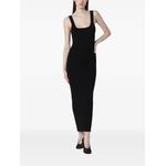 square-neck knit midi dress 1