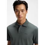 Логотип Cotton Piqué Polo Shirt - BOSS Orange 3