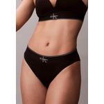 Микрофибровые бикини с высокой талией и графическим монограммой - Calvin Klein Underwear 1