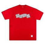 Футболки Supreme Cut Logo Short-Sleeve Top 'Красный' 1