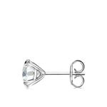 Серьги-гвоздики Windsor из белого золота с бриллиантами 2