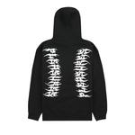 Худи Pleasures Ripped Hoodie 'Black' 2