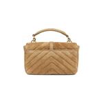 Сумки через плечо Saint Laurent Mini College Chain Bag 'Gold Leaf' 2