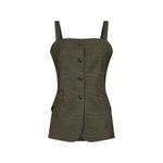 Glen checked wool top 1