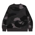 Топы BAPE Mega Color Camo Big Ape Head Crewneck Sweatshirt 'Черный' 2