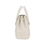 small Bolton grained leather tote bag 4