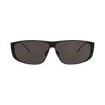 Солнцезащитные очки Saint Laurent Shield-Frame Metal 'Black' 1