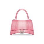Сумки через плечо Balenciaga Hourglass Small Handbag 'Сладкий розовый' 1