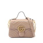 Маленькая сумка-сэтчел GG Marmont Matelasse Leather Top Handle Bag (2016-2026 годы) 1