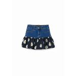 Desigual Girl Джинсовая мини-юбка с оборкой Daisy. 1