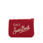 embroidered bouclé pouch 2