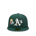 Бейсболка 59Fifty MLB Oakland Athletics Crown 9X Champs 1
