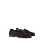 Лоферы со сборками и логотипом 2