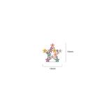 Серьги-гвоздики Star Flower 4