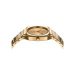 Disco Gold Квадратный браслет-часы, 32 мм 4