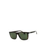 tortoiseshell-effect rectangular-frame sunglasses 2