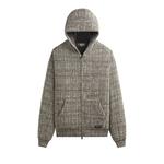 Толстовки на молнии Kith Textured Tweed Sierra Hoodie 'Fin' 1