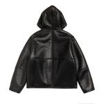 Куртки Stussy Shearling Hooded Jacket 'Черный' 2