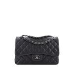 Сумка на плечо Classic Double Flap Bag Quilted Caviar Jumbo 1