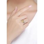 Solid 925 Стерлинговое серебро Кольцо Darling Bee Daisy 2