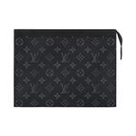 Сумки Louis Vuitton Pochette Voyage MM 'Black Monogram Eclipse Canvas' 1