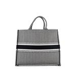 Большая сумка-тоут Book Houndstooth Canvas 2