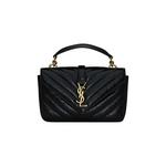 Сумки Saint Laurent College Mini Chain Bag 'Black' 1
