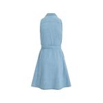 sleeveless belted mini dress 2