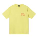 Футболки Stussy Silhouette Tee 'Желтый' 1