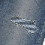 Джинсы BAPE x Sean Wotherspoon Crazy Denim Pants 'Индиго' 3