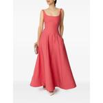 scoop-neck midi dress 2